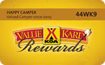 KOA Value Kard Rewards