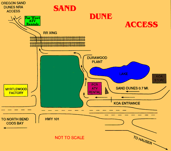 How To Get To The Dunes From Oregon Dunes KOA