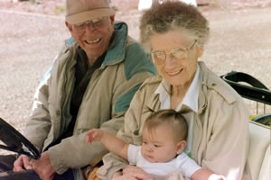 Memaw, Papaw, and Keely 1999